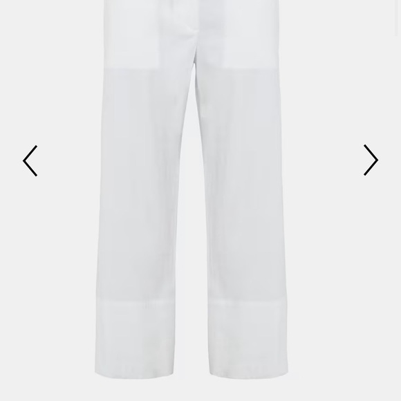 Theory Fluid Linen Wide Leg Pants - Picture 7 of 11